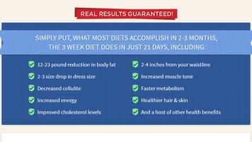 3 Week Diet : weight loss,how to lose weight ,diet capture d'écran 2