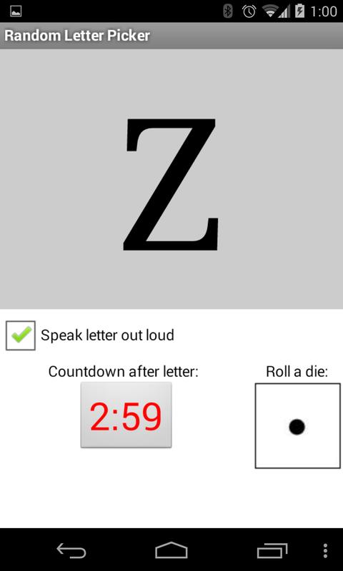 random letter picker apk download free card game for android
