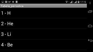 Tabela Periódica screenshot 1