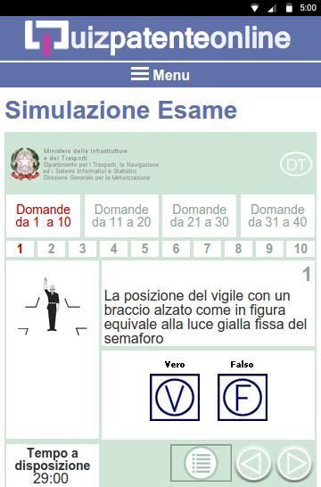quiz patente b da scaricare gratis