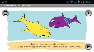 Childrens Book - The Sea & Me capture d'écran 1