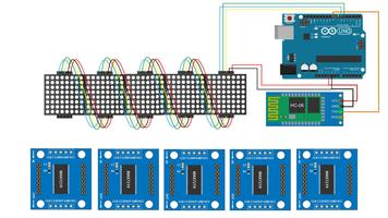 Controlar matriz LED con Arduino desde Bluetooth capture d'écran 2