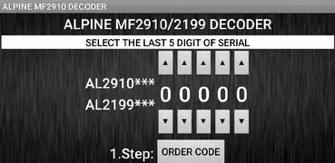 MF2910 Radio Code Decoder