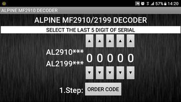 Mercedes AL2910 Radio Code capture d'écran 1