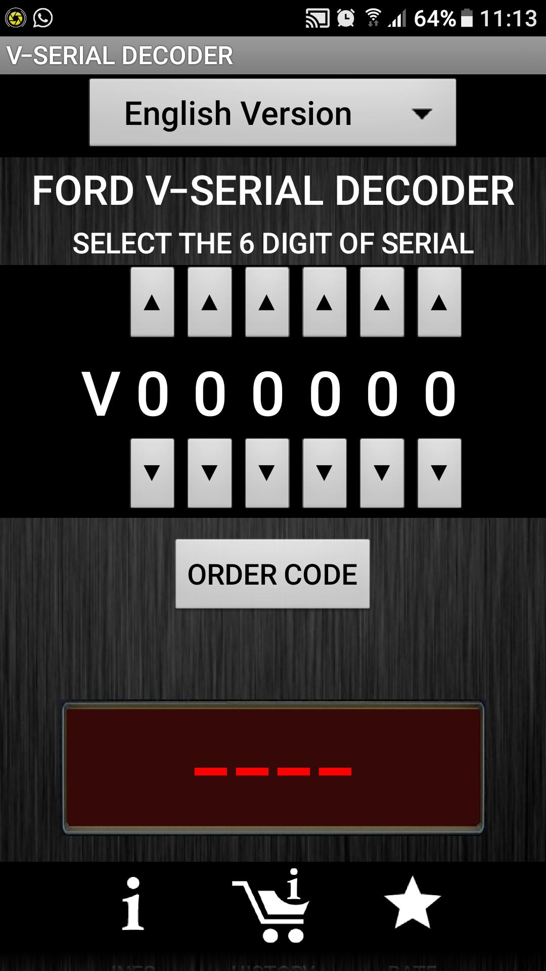 V-Serial Radio Code Decoder for Android - APK Download