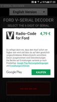 V-Serial Radio Code Decoder capture d'écran 1