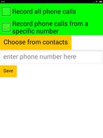 Call Recorder capture d'écran 3