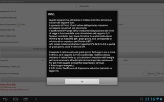 Calcolo Fabbisogno Termico screenshot 3