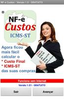 NF-e Custos - ICMS-ST - Free पोस्टर