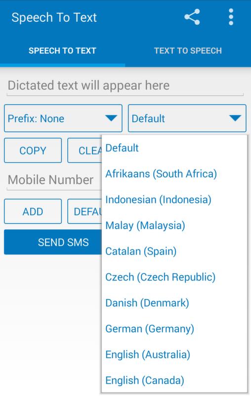 speech to text android app free download