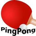 Ping Pong game (Table Tennis) Zeichen