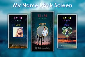 My Name Lock Screen - My Photo Lockscreen poster