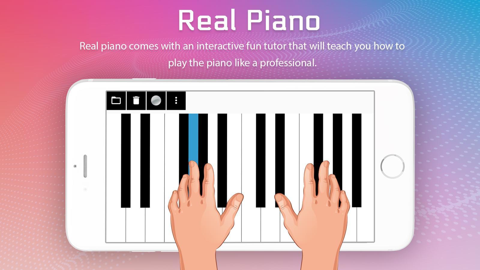 Real Piano Free : Keyboard With Magic Tiles Music Для Андроид.