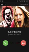 Faux appel de clown tueur पोस्टर
