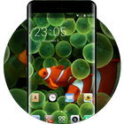 Theme for Original iPhone Clownfish Wallpaper HD آئیکن
