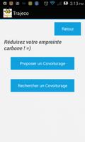 Trajeco Covoiturage 2.0 capture d'écran 1