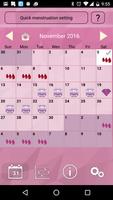 Woman's Calendar(ruby) Affiche