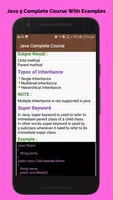 learn basic java Programming tutorials offline ảnh chụp màn hình 3