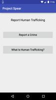 Report Human Trafficking poster