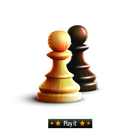Jouer aux échecs icône