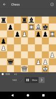 Poster Jouer aux échecs