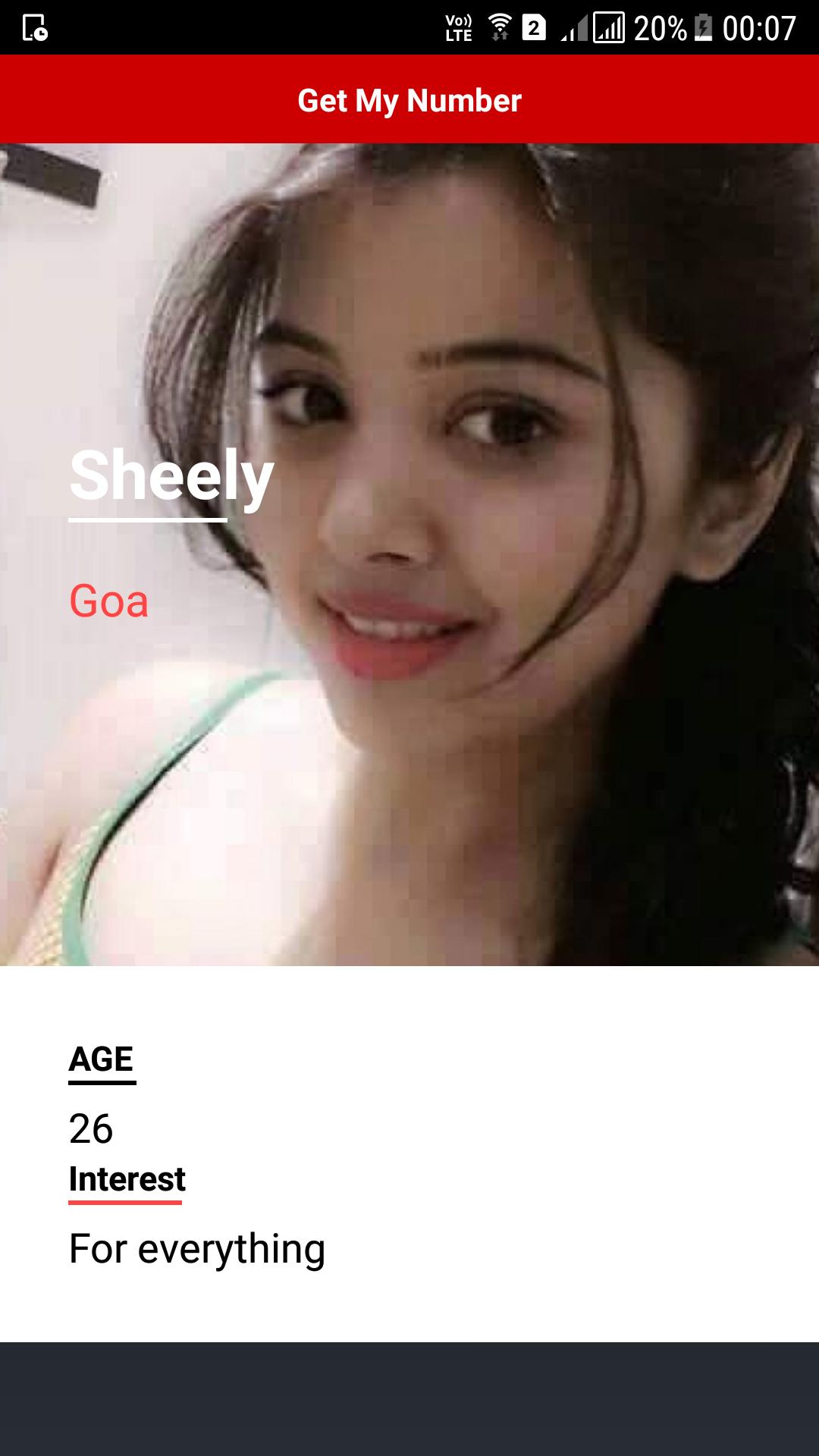 College girls cell number