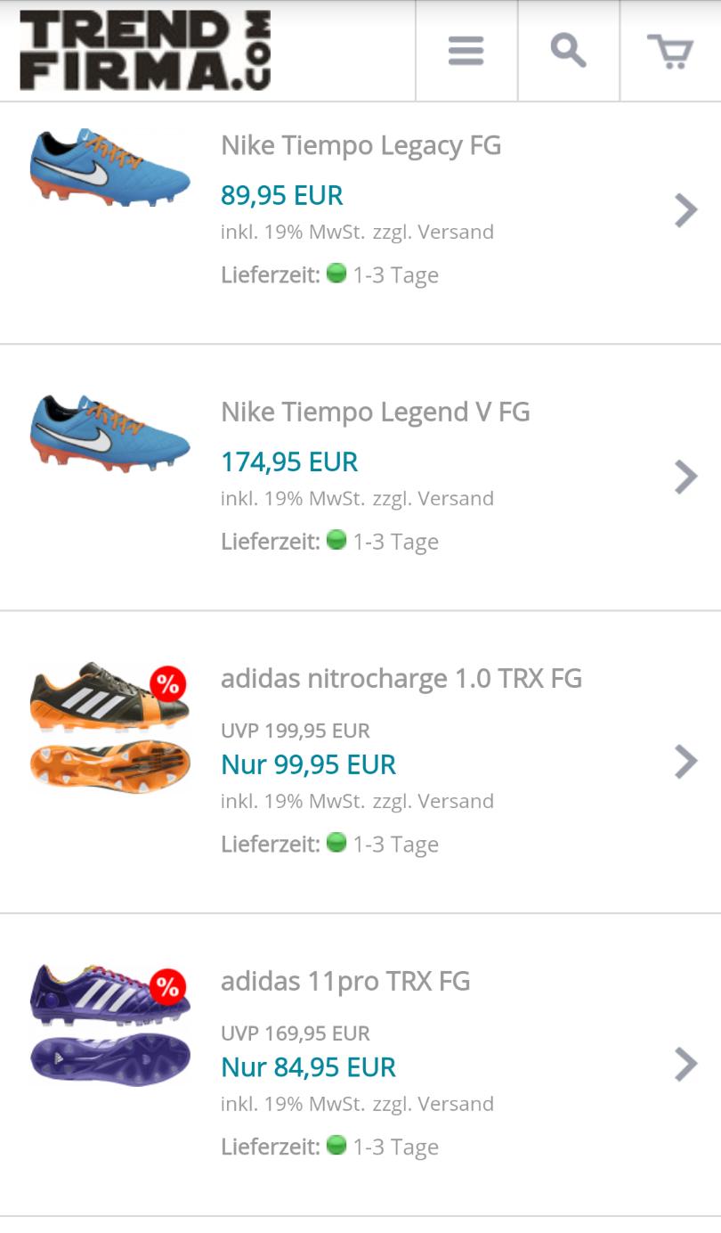 trendfirma.com - Online-Shop for Android - APK Download