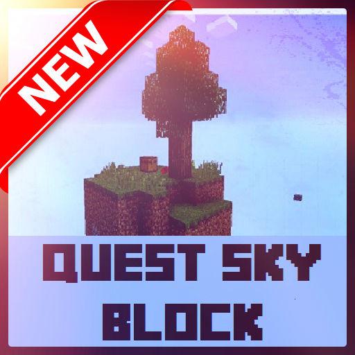 Quest Sky Block Minecraft Map