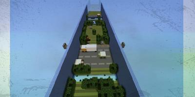 Road Parkour Minecraft Map poster