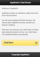 AppNotch Chat Room الملصق
