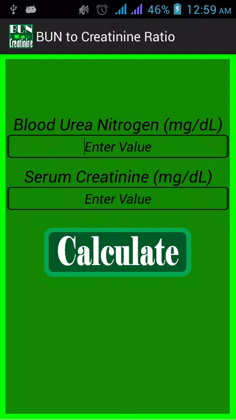 BUN To Creatinine Ratio APK for Android Download