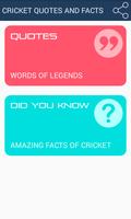 Cricket Quotes,Unknown Facts and Status plakat