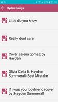 All Songs Hayden Summerall screenshot 1