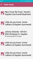 All Songs Hayden Summerall screenshot 2