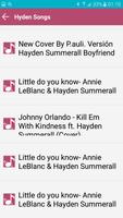 All Songs Hayden Summerall screenshot 3