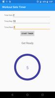 Workout Sets Timer - The Simpl poster