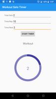 Workout Sets Timer - The Simplest Workout Timer capture d'écran 1