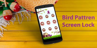 Bird Pattern Screen Lock screenshot 2