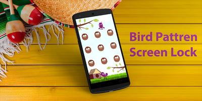 Bird Pattern Screen Lock screenshot 1