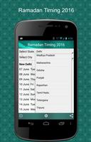 Ramadan Timing 2016 (India) ภาพหน้าจอ 2