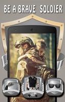 Army Photo Suit Editor - Warrior Uniform Affiche