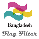 Bangladesh Flag Filter icône