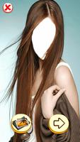 Photo Editor - Girls Hair Cut poster