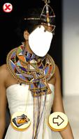 Maasai Jewelry Photo Selfie ポスター