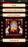 Ganesh Temple Lock Screen syot layar 2