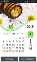 Homeopathy 2015 Calendar Affiche