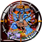 Kali Mata Clock Live Wallpaper 圖標
