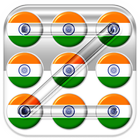India Flag Pattern Lock Screen 아이콘