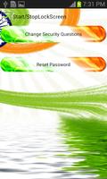 India Flag Pattern Lock Screen 截图 3