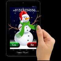 Snowman Caller ID syot layar 1